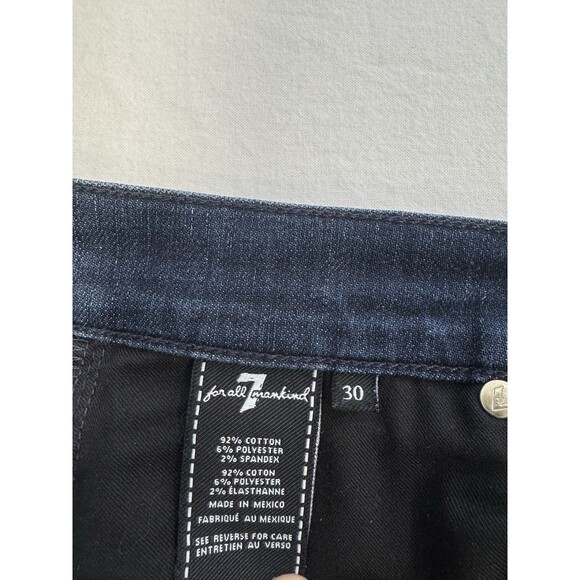 7 For All Man Kind Luxe Performance Slimmy Slim Denim Jeans Mens Size 30 - Picture 6 of 7